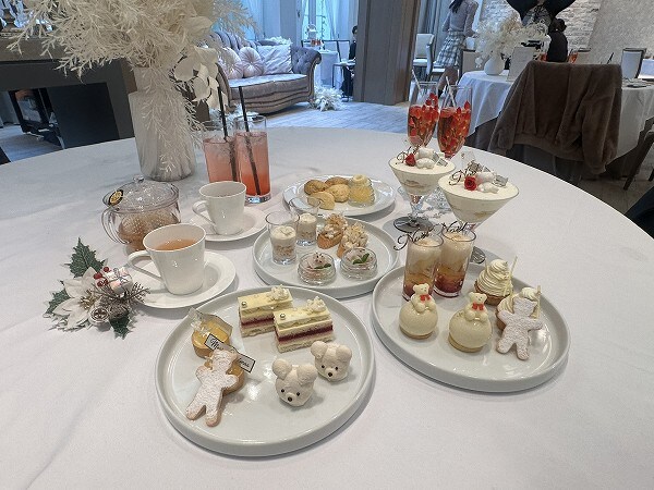 セントグレースヴィラ心斎橋で楽しむアフタヌーンティーです。