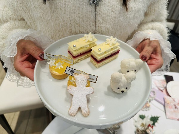 セントグレースヴィラ心斎橋で楽しむアフタヌーンティーです。