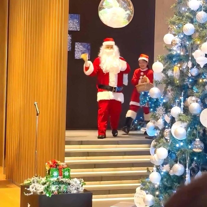 JWマリオット奈良・クリスマス点灯式2025⑦