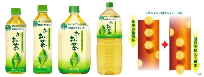 お～いお茶カテキン緑茶の詳細②