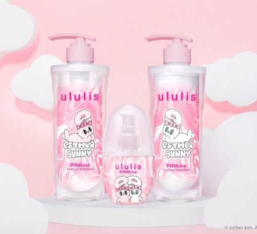 ululis×エスターバニー初コラボ♡限定ピンクミーでうるサラ髪へ