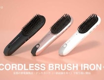 【ヘアアイロン×agetuya】旅先でも使えるコードレスブラシアイロンプラス