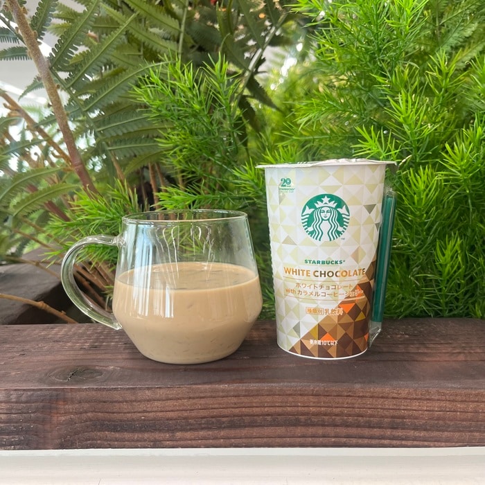 スターバックスのホワイトチョコレート with カラメルコーヒージェリー④
