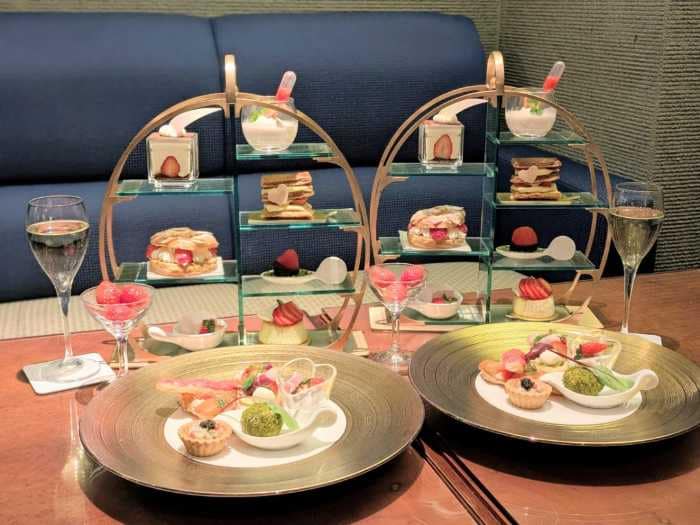 阪神大阪のナイトアフタヌーンティー①