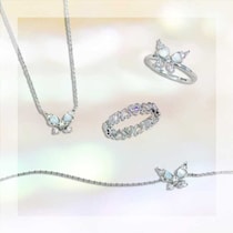 ANNA SUI×蝶モチーフが放つ魔法♡ロマンティックな新作シルバーアクセサリー