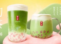 ゴンチャの初茶登場！新年を祝う限定ドリンク「もちmochi抹茶」
