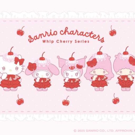 可愛さ満点♡粧美堂のサンリオキャラクターズ「ホイップチェリーシリーズ」新登場！