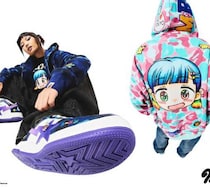 Mr.×BAPE®︎が描く♡アートとストリートが交差する限定コレクション