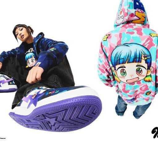 Mr.×BAPE®︎が描く♡アートとストリートが交差する限定コレクション