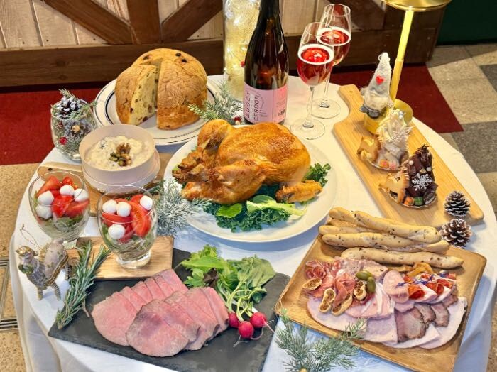 麻布台ヒルズXmasマーケットのグルメ3