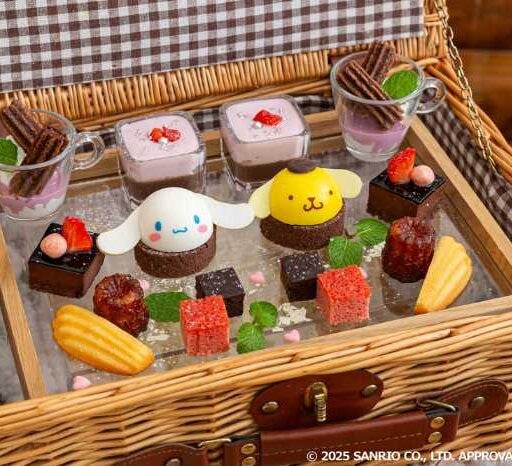 可愛いキャラクターたちと♡サンリオ、冬季限定アフタヌーン体験！