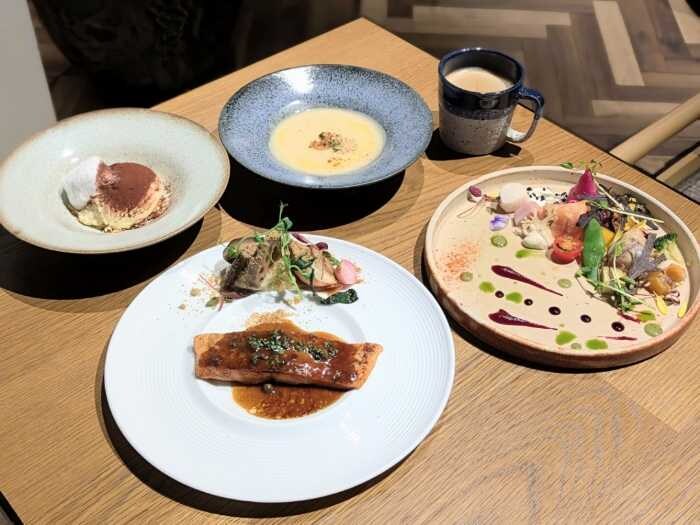 クロスホテル京都のランチコース②