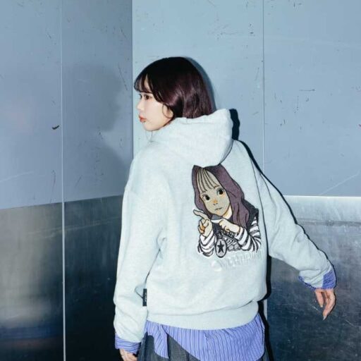 CONVERSE TOKYO×over print三度目のコラボ！描き下ろし刺繍フーディー登場