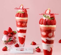 グランドニッコー東京 台場で味わう贅沢パフェ。あまおう尽くしのご褒美時間