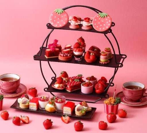 ANAインターコンチネンタルホテル東京で味わう、苺尽くしの贅沢アフタヌーンティー体験