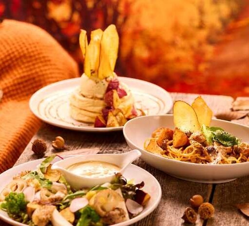 高倉町珈琲の秋限定メニュー♡栗＆さつまいもパンケーキが登場！