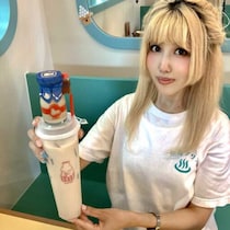 秋の熱海プリンはちょっと大人なロイヤルミルクティー&チャイ♡