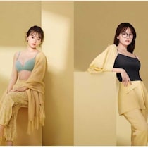 AMOSTYLE新作♡ノンワイヤーで快適！リブ素材ブラレット登場