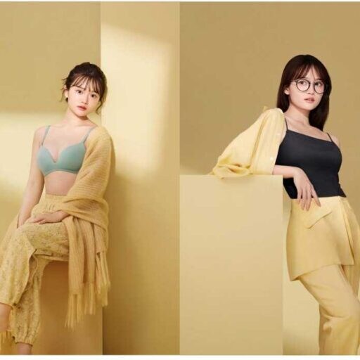 AMOSTYLE新作♡ノンワイヤーで快適！リブ素材ブラレット登場