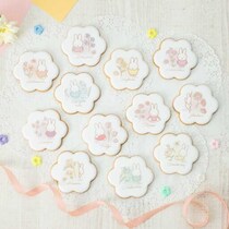 フラワーミッフィーから誕生花デザイン♡新作クッキー&巾着セット