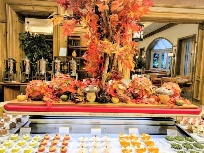 ザ･リッツ･カールトン大阪の秋のアフタヌーンブッフェ①