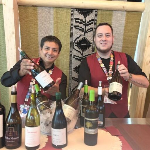 毎日無料で開催!!チリパビリオンにてワイン試飲体験で無料のハッピーアワー