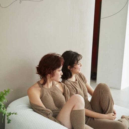 ナイネン×moodismeコラボ誕生♡体温を上げる温活ニット