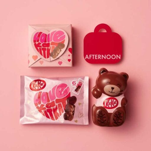 キットカットコラボ♡AfternoonTeaLIVINGのハートフルベアーが可愛すぎる