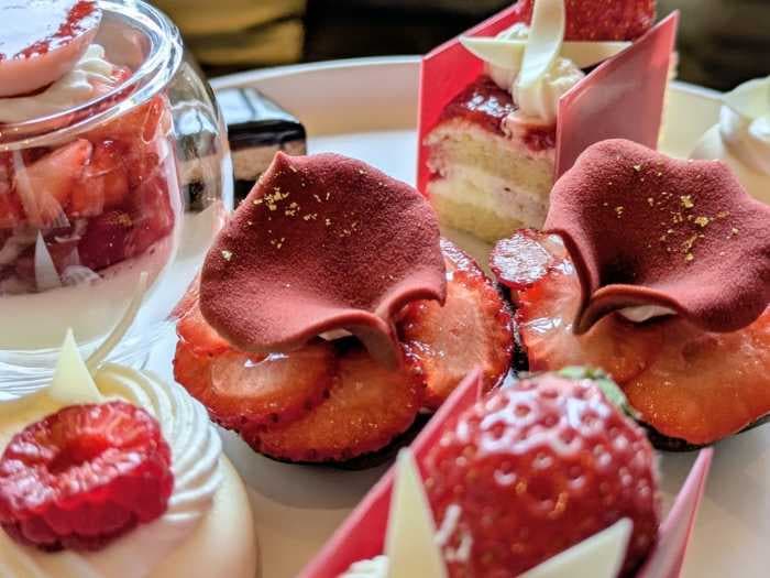 フォーシーズンズホテル京都のストロベリーアフタヌーンティー⑤