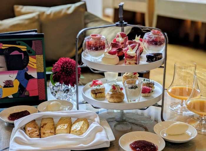 フォーシーズンズホテル京都のストロベリーアフタヌーンティー①