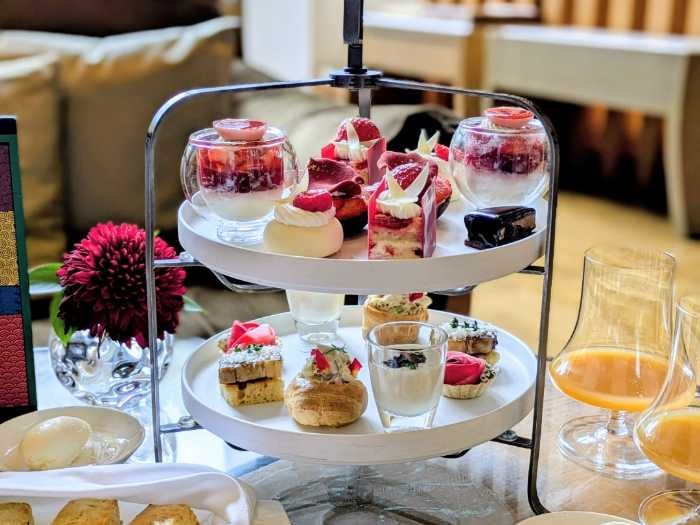 フォーシーズンズホテル京都のストロベリーアフタヌーンティー⑭