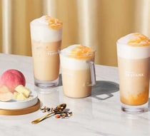 スターバックスのティーが主役。ホワイトピーチ香る冬限定メニュー登場