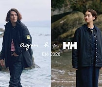 アニエスベー×ヘリーハンセン第3弾、海を想うサステナブルコラボ