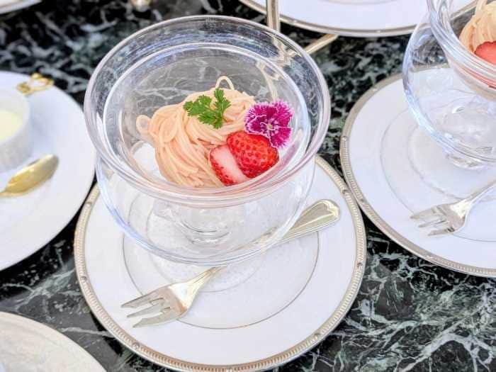 ウェスティンホテル大阪のストロベリープリンセスアフタヌーンティー③