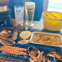 赤穂坂越へ牡蠣を求めて！「海鮮問屋 城」で海鮮BBQ