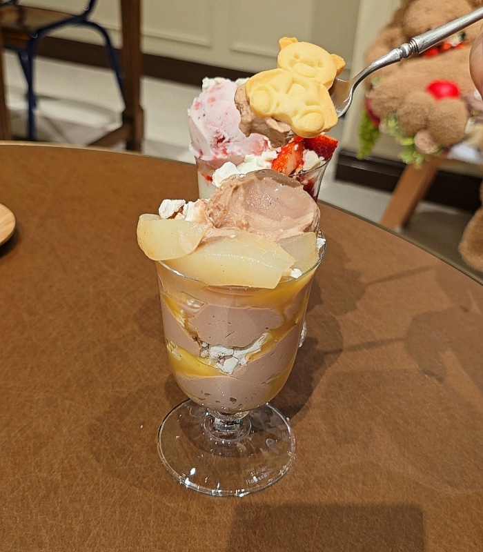 ピケベアカフェのパフェ3