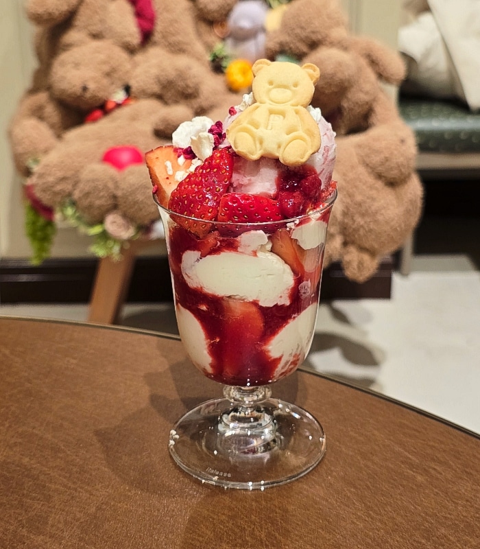 ピケベアカフェのパフェ4