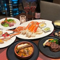 JR大阪駅直結「インターコンチネンタルホテル大阪」蟹のテーブルビュッフェで蟹パーティ☆