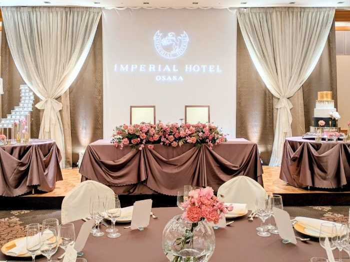 帝国ホテル大阪のウエディング⑤