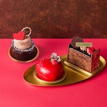 ベルアメールのバレンタイン限定ケーキ♡ショコラ尽くしの甘美な4種