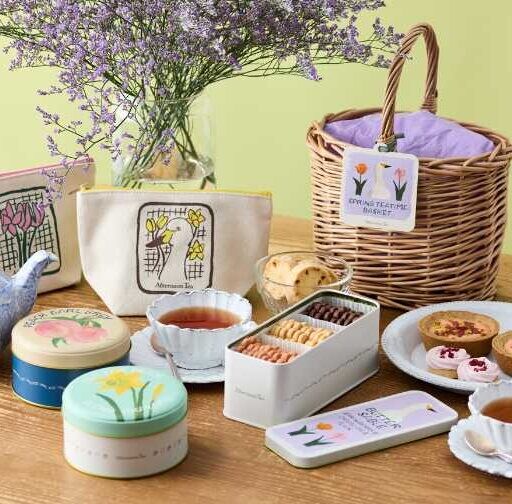 Afternoon Teaの春限定♡スイーツ＆ティーで楽しむ苺香る贈りもの時間