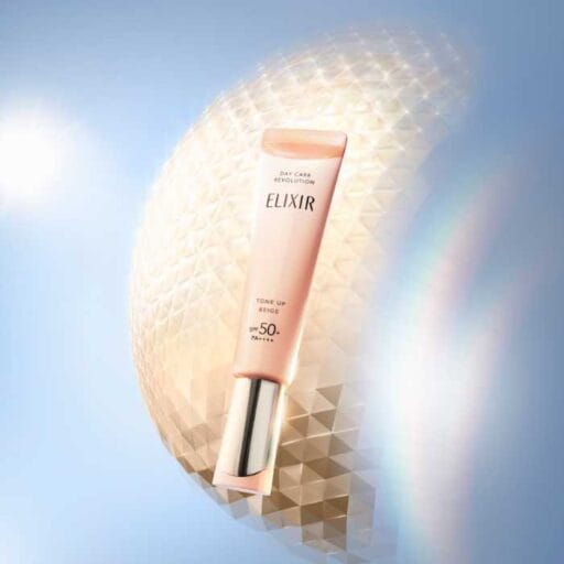 エリクシール新色登場♡大人の影悩みを補正するトーンアップUV乳液