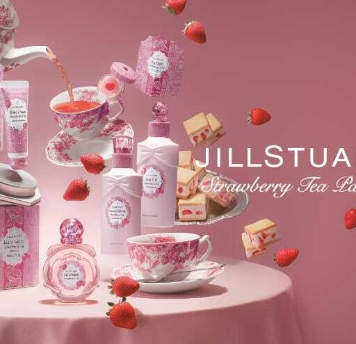 ジルスチュアートビューティ限定復刻♡ストロベリー＆ティーの香りで始まる幸福時間