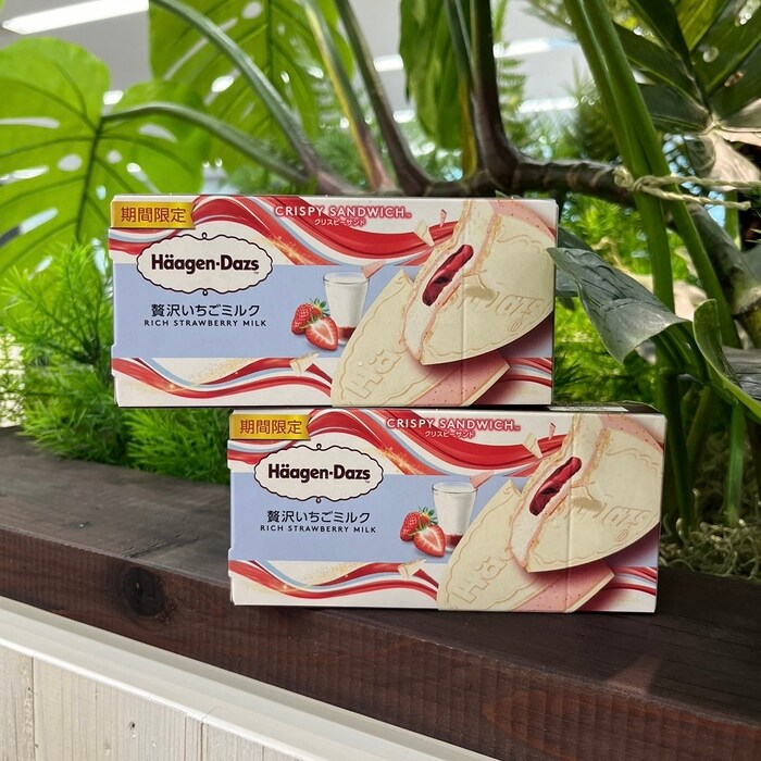 ハーゲンダッツの贅沢いちごミルク②