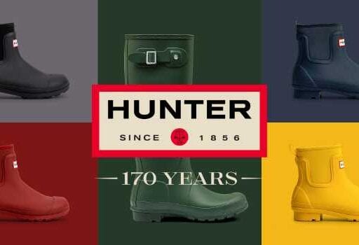 HUNTERのチェルシーブーツが進化♡170周年記念の新定番
