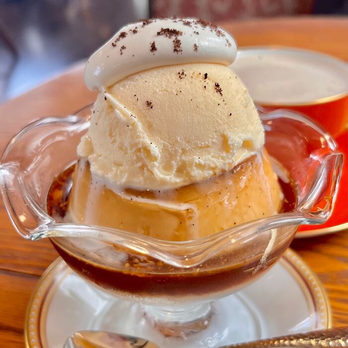 山下珈琲店のプリン1