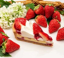 キル フェ ボンのバレンタインにときめく♡イチゴとチョコの限定タルト
