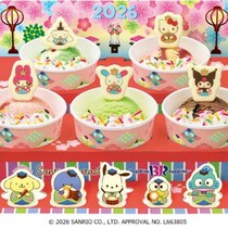 サンリオキャラクターズ×サーティワン♡ひなまつり限定ひなだんかざり2026