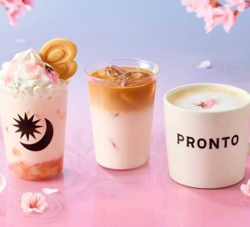 PRONTOに桜満開♡春限定ドリンクと桜スイーツが登場