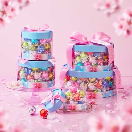 春の贈り物にぴったり♪リンツ桜スプリングコレクション
